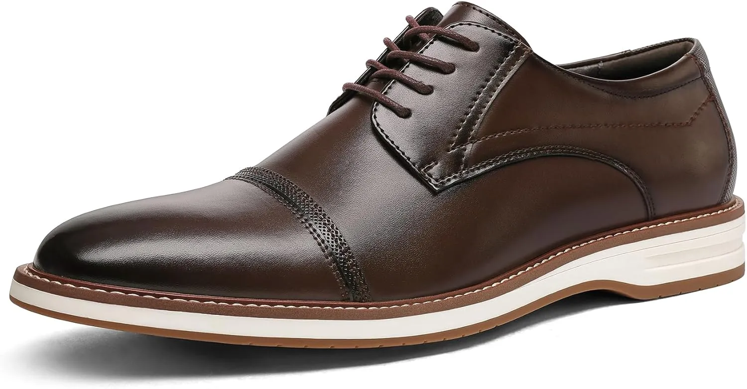Men's Dress Shoes Business Formal Wingtip Casual Oxford Shoes