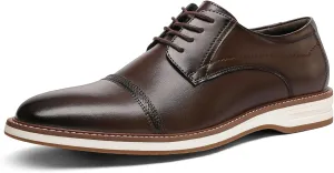 Men's Dress Shoes Business Formal Wingtip Casual Oxford Shoes
