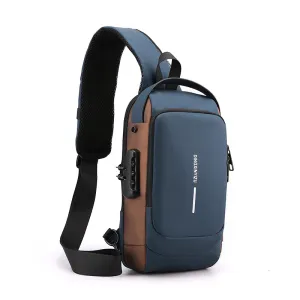 Men's Elegant Charming Business Technology Lightweight Men's Chest Bags