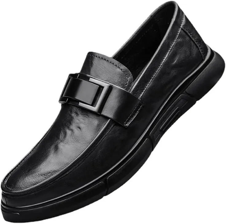 Men's Fashion Derby Shoes Business Formal Oxfords Shoes with Classic Lace-Up Design Dress Shoes