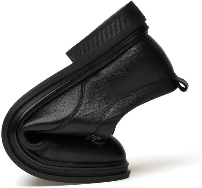 Mens Lace Up Dress Shoes Classic Fashion Pointed Toe Low Top Leather Derby Shoes Non-Slip Softsole Walking Oxford Shoes