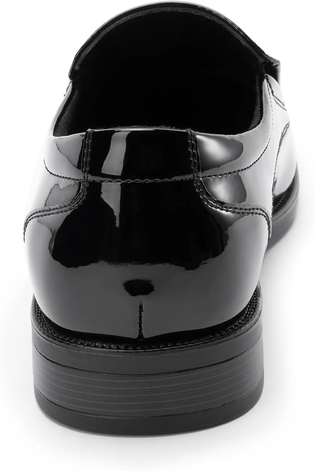 Mens Loafers Slip on Formal Dress Shoes, Microfiber Lined, Square Toe for Work and Casual, Business Oxford Style