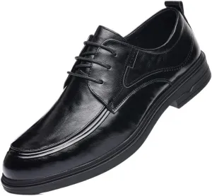Men's Patent Leather Lace-up Dress Shoes Casual Business Classic Mens Brogue Oxfords Shoes