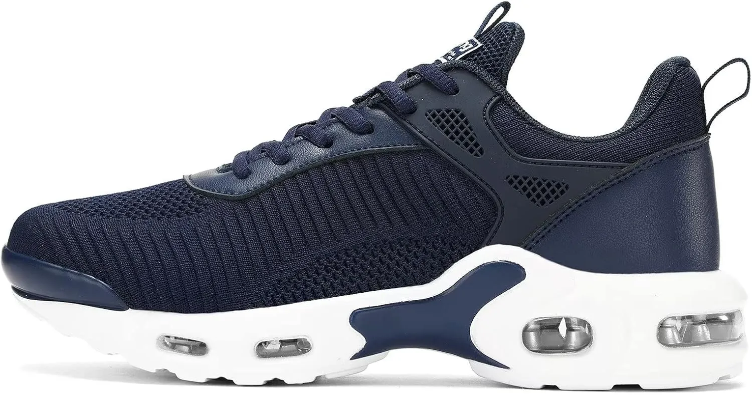 Mens Running Shoes Lightweight Breathable Air Walking Tennis Shoes Comfort Work Fashion Basketball Sneakers Trainers