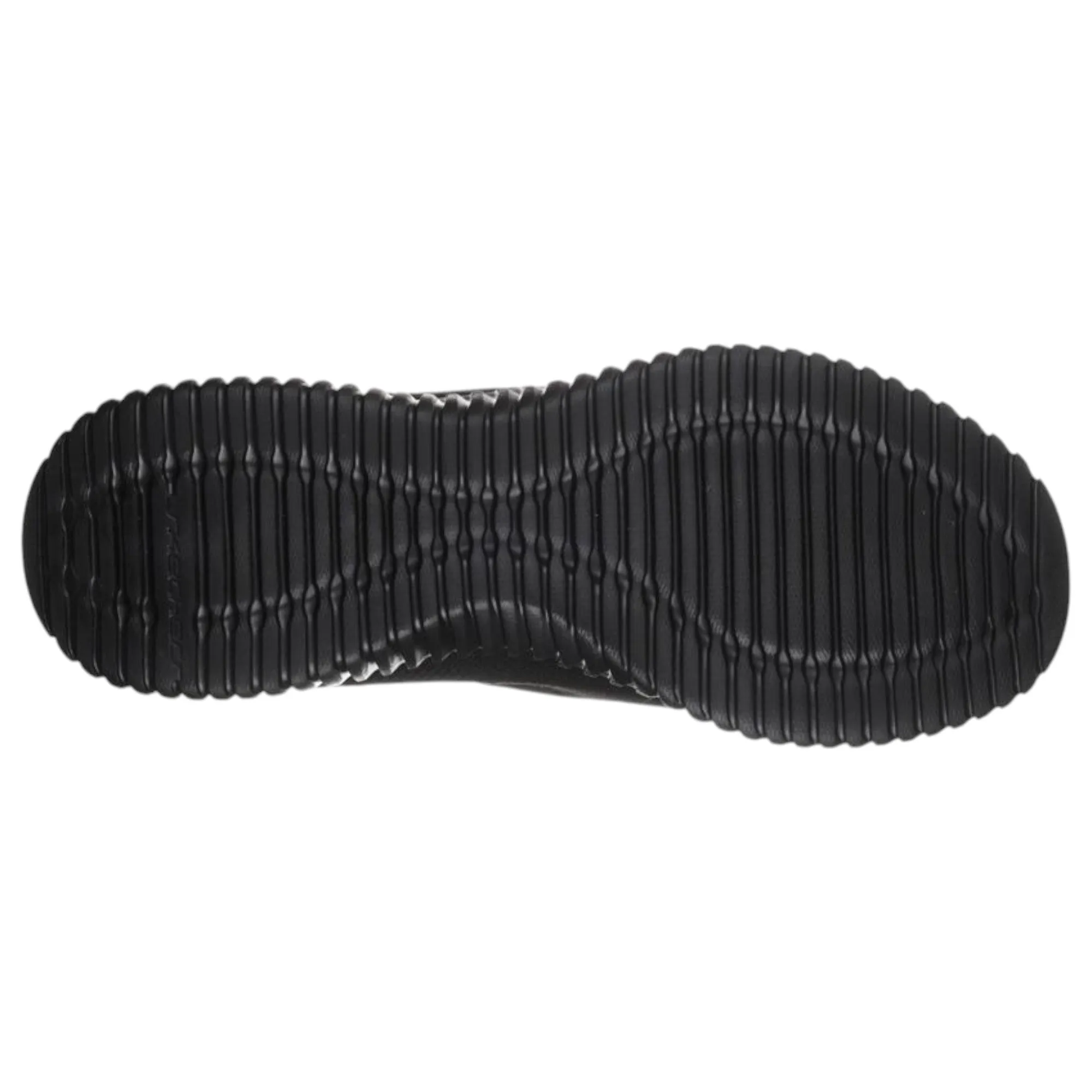 Mens Skechers Elite Flex - Wasik Shoes Black/Black