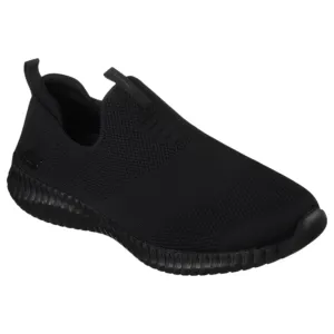 Mens Skechers Elite Flex - Wasik Shoes Black/Black