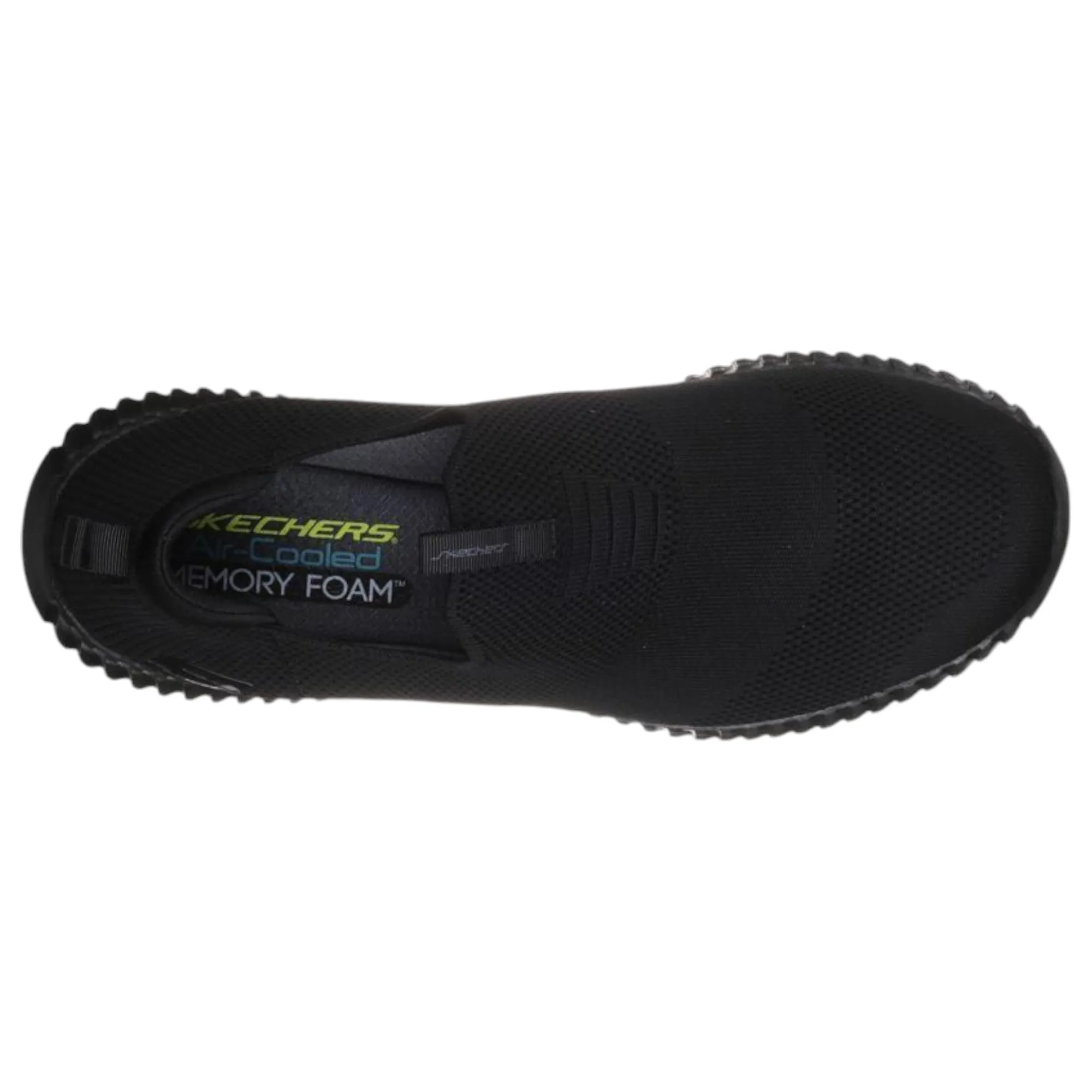 Mens Skechers Elite Flex - Wasik Shoes Black/Black