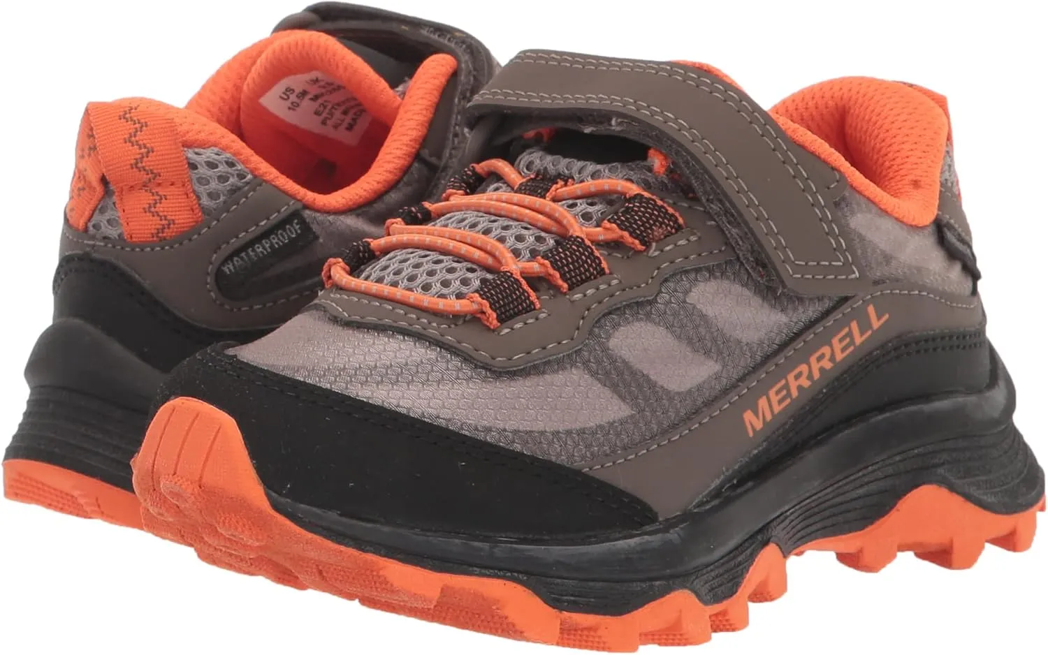 Merrell Kid's Moab Speed Low Alternative Closure Waterproof Hiking Sneaker