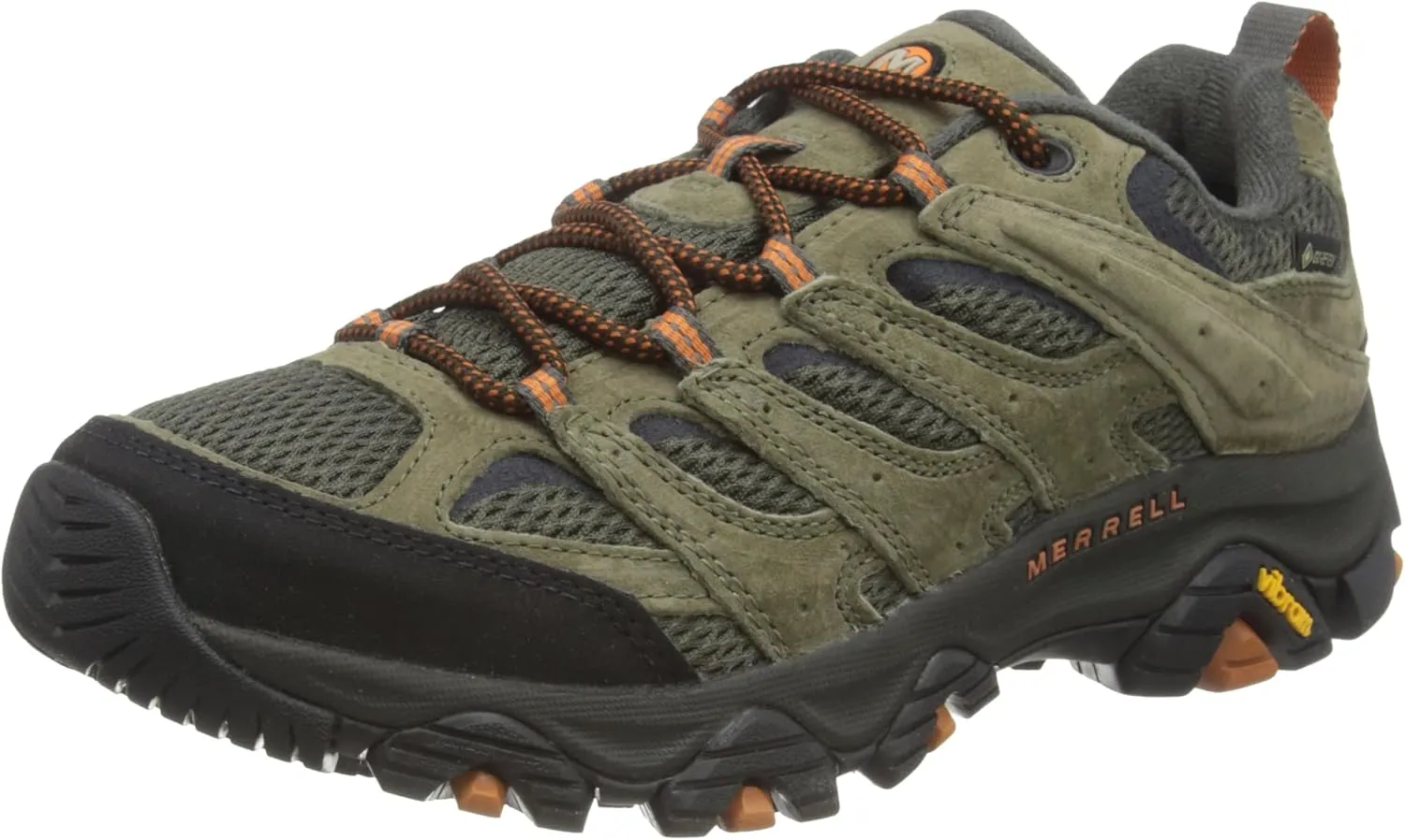 Merrell Men's Walking Hiking Shoe, Olive, 8.5