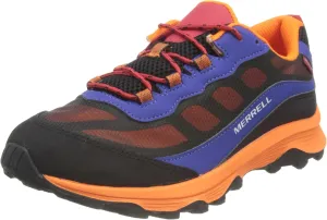 Merrell Moab Speed Low Waterproof Hiking Shoe, Blue, 13 US Unisex Big Kid