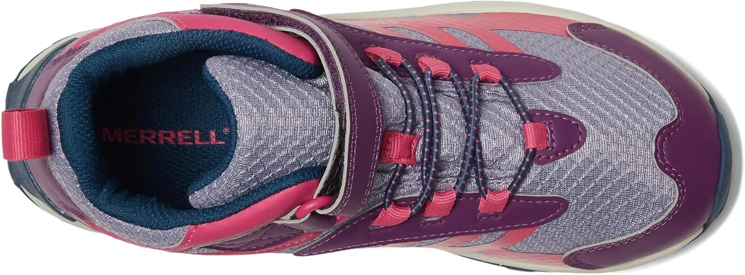 Merrell Unisex-Child Moab Speed 2 Mid Alternative Closure Waterproof Hiking Boot