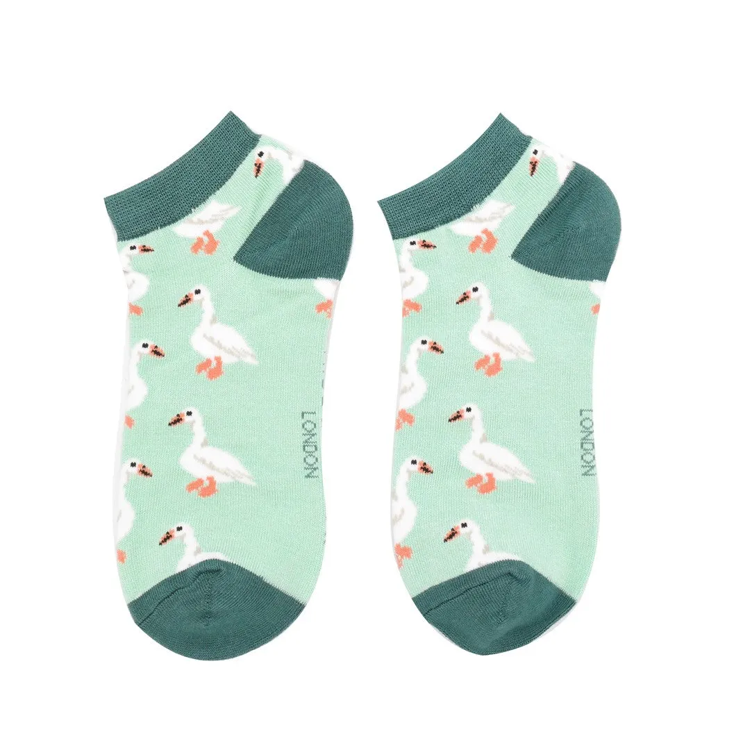 Miss Sparrow Ducks Trainer Socks Multi