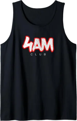 Morning Workout - Personal Trainer Fitness Coach - 4AM Club Tank Top