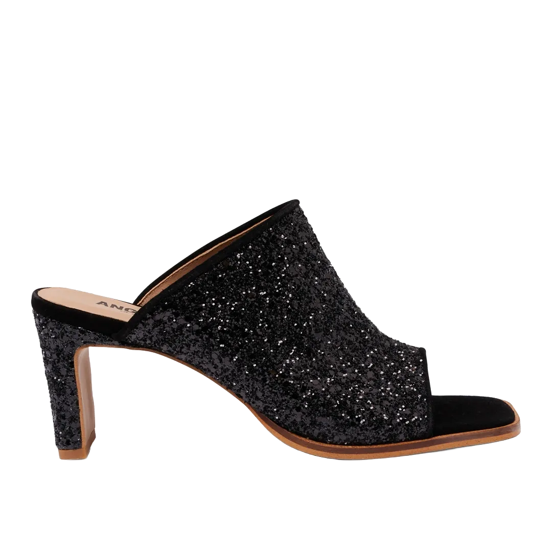 mule in sparkling glitter