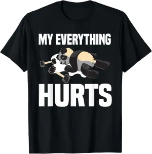 My Everything Hurts Personal Trainer Fitness Instructor T-Shirt