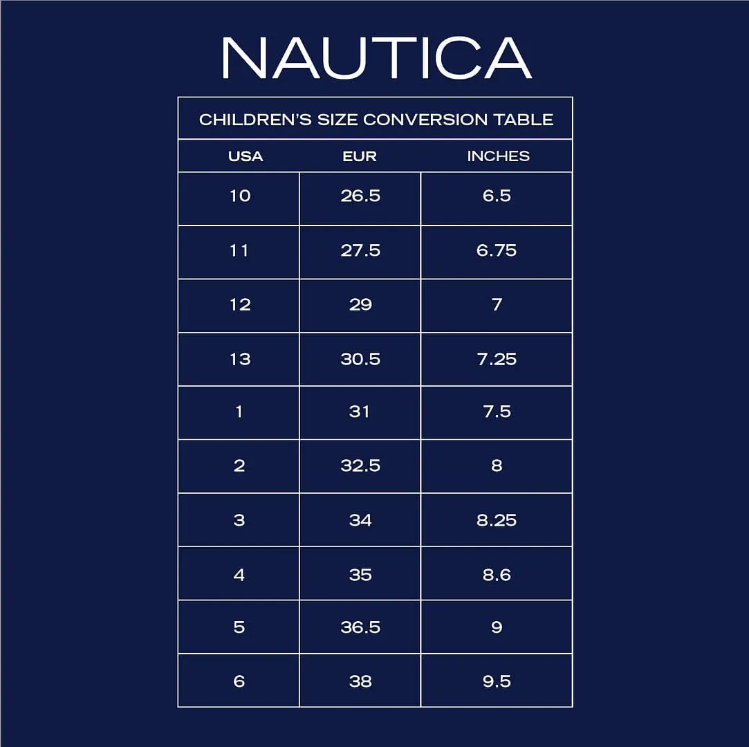 Nautica Kids Running Sneakers | Comfortable Shoes for Boys and Girls | Sizes for Big & Little Kids -(Lace-Up/Bungee) Manalapin