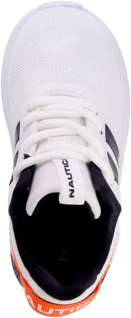 Nautica Kids Running Sneakers | Comfortable Shoes for Boys and Girls | Sizes for Big & Little Kids -(Lace-Up/Bungee) Manalapin