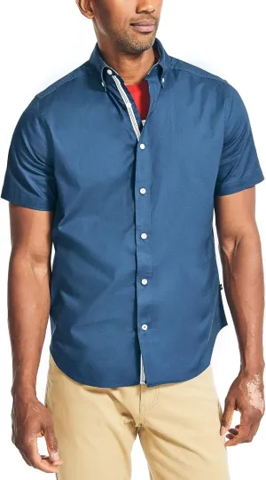 Nautica Men's Oxford Short-Sleeve Shirt
