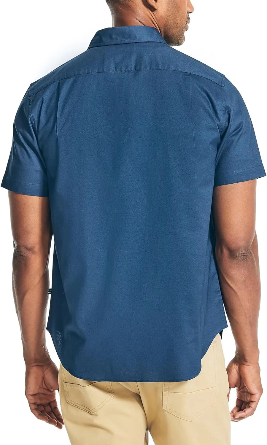 Nautica Men's Oxford Short-Sleeve Shirt