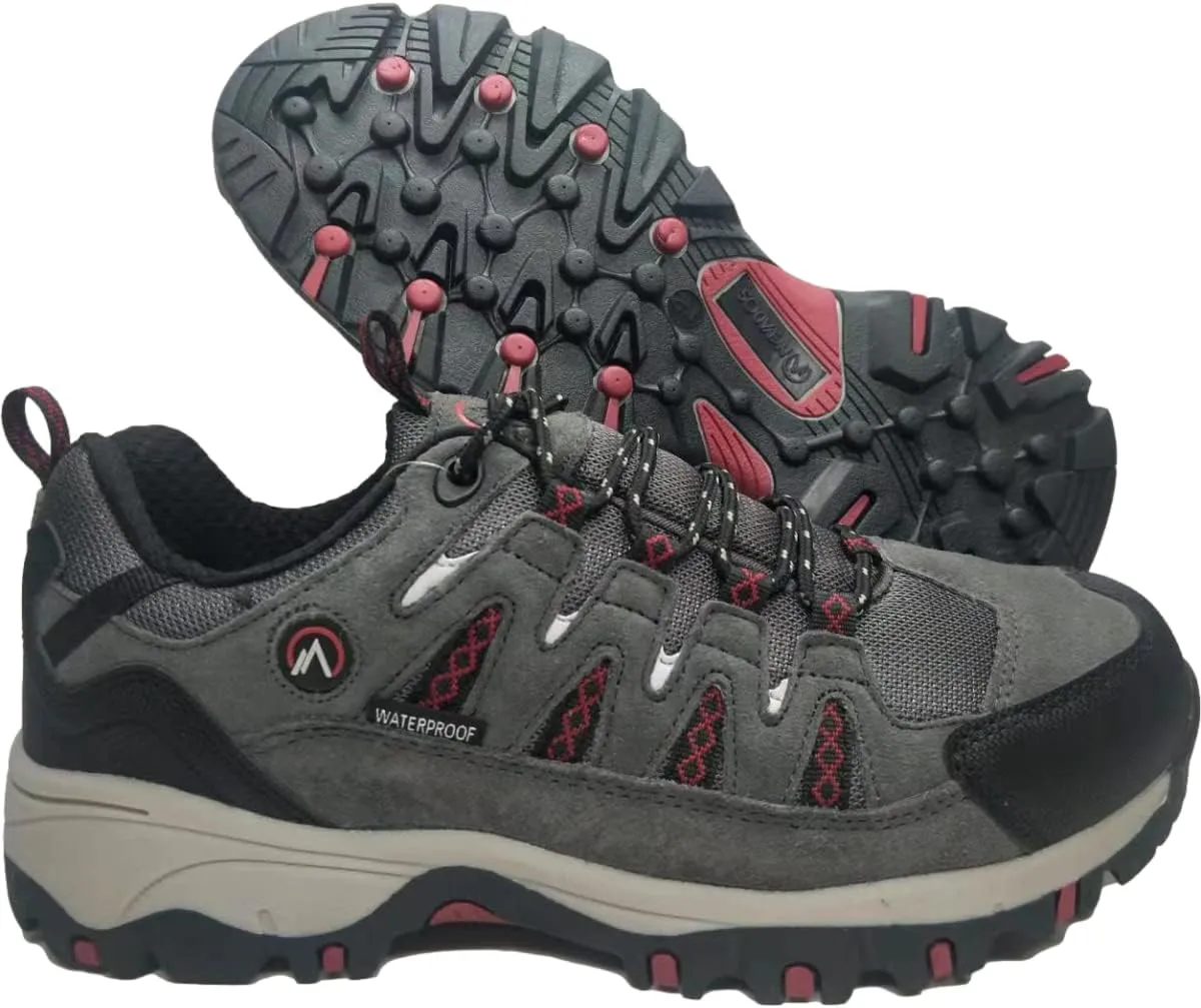 Nevados Men's Ron Waterproof Hiking Shoe | Lightweight for Trail, Walking, Summer Outdoors | Comfortable w/Memory Foam | Rugged Carbon Rubber Sole