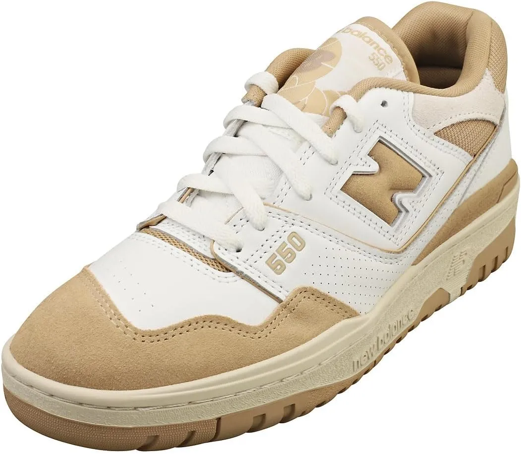 New Balance 550 Mens Incense BB550NEC Size 11.5 White Brown