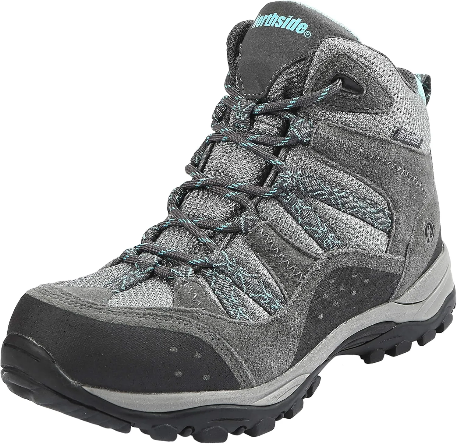 Northside Womens Freemont Leather Mid Waterproof Hiking Boot