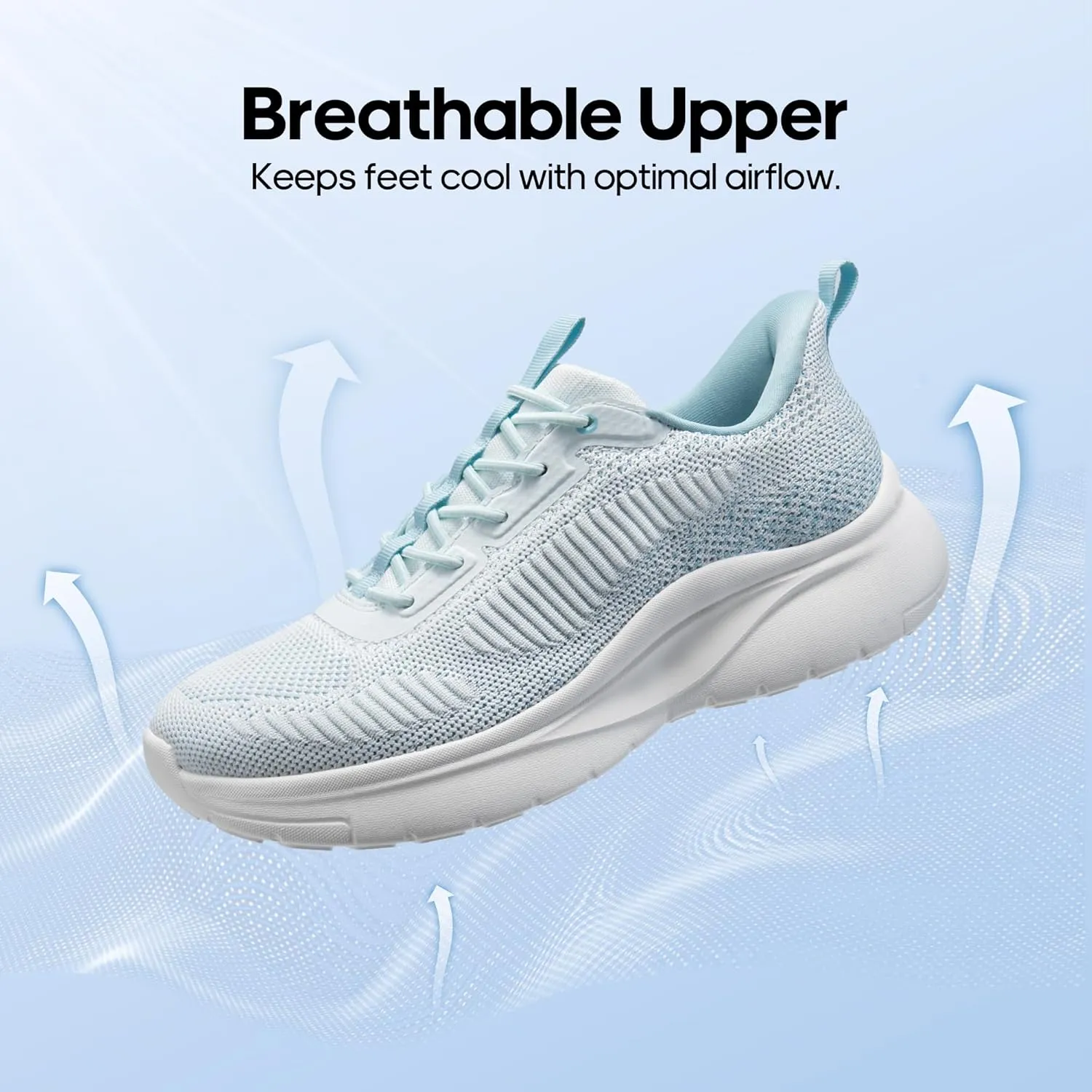 NORTIV 8 Women's Slip on Walking Shoes Tennis Lightweight Gym Sneakers ActiveFlow Workout Breathable Hands-Free Cross Trainer Comfortable Fashion Sneakers