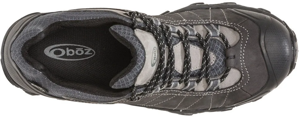 Oboz Men's Bridger Low Waterproof 22701 Dark Shadow