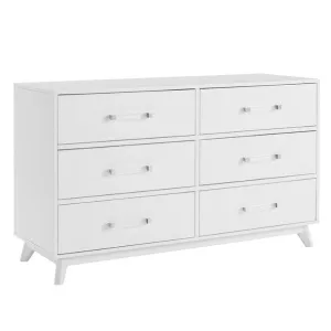 Oxford Baby Holland 6 Dr Dresser in White