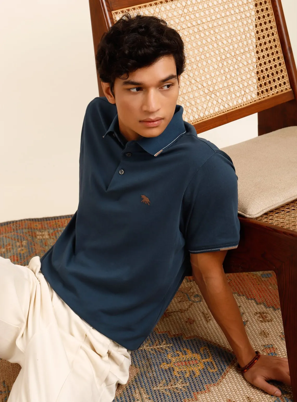 Oxford Blue Polo