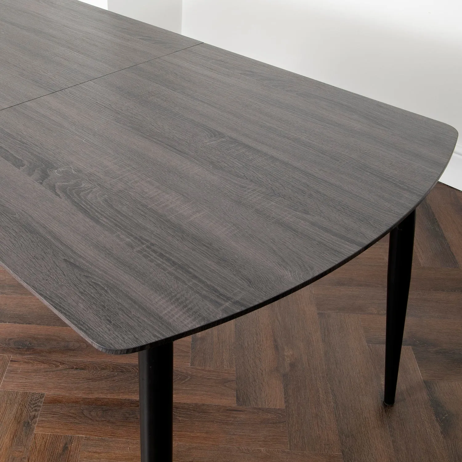 Oxford Grey Oak Dining Table – Native | Timeless & Elegant Design