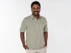Oxford Pique Players Shirt - Olive