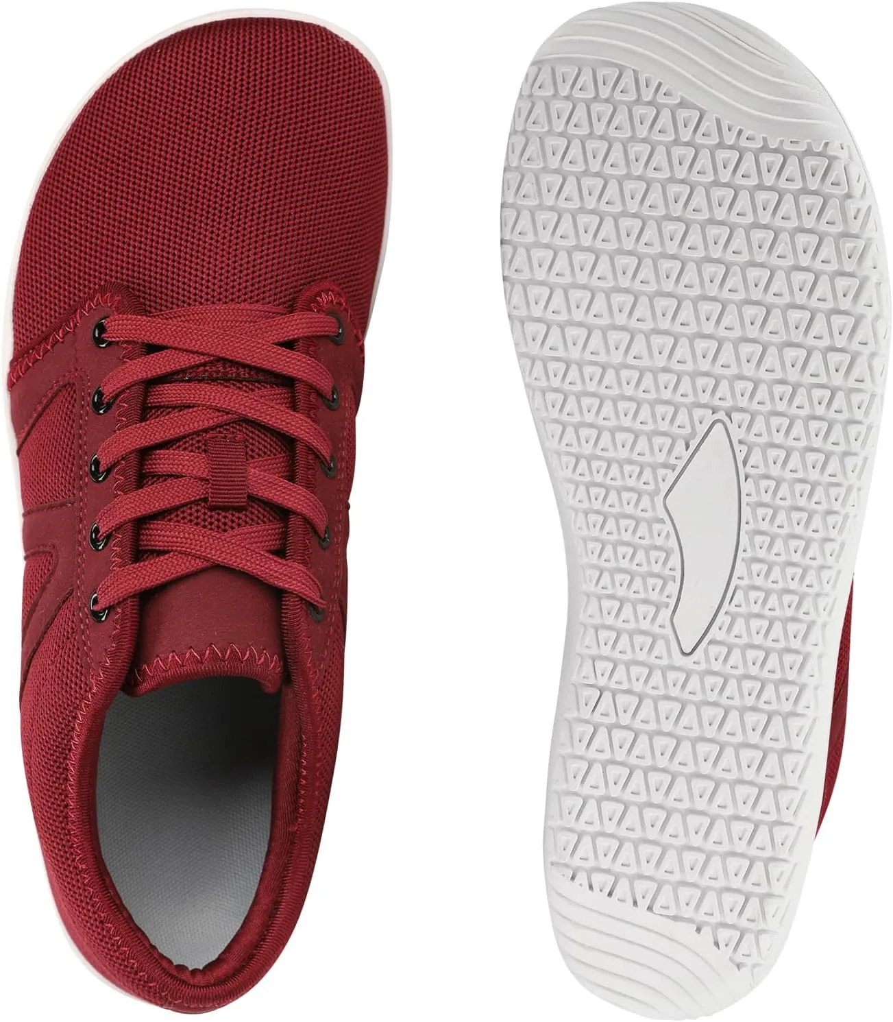 Padgene Wide Barefoot Minimalist Shoes for Women Men | Zero Drop Sole | Width Fashion Sneaker Wide Toe Box Cross-Trainer Lightweight Walking Casual Comfortable Running Shoes