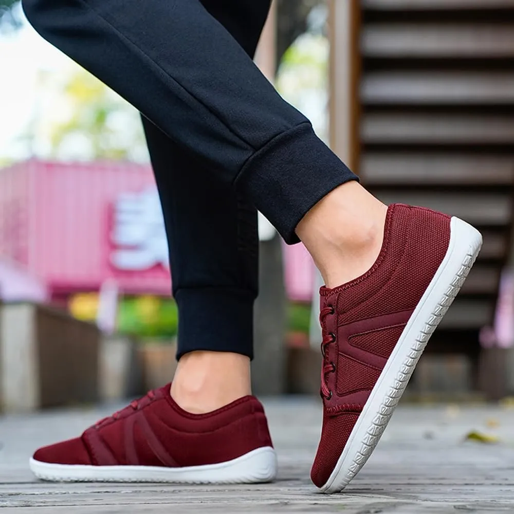 Padgene Wide Barefoot Minimalist Shoes for Women Men | Zero Drop Sole | Width Fashion Sneaker Wide Toe Box Cross-Trainer Lightweight Walking Casual Comfortable Running Shoes