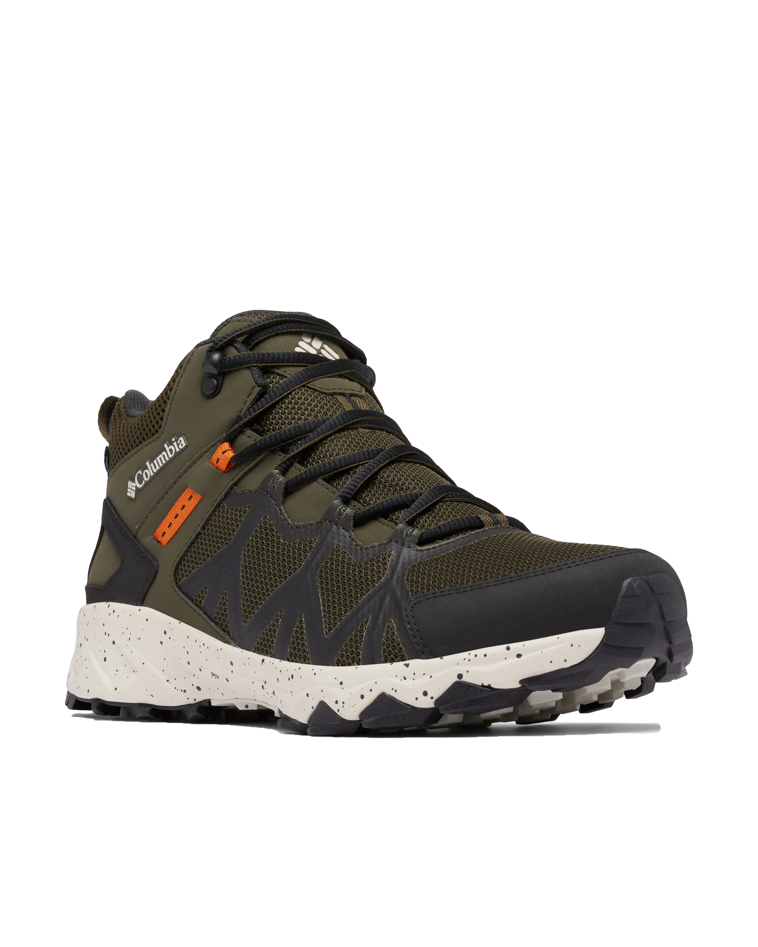 Peakfreak II Mid Outdry Shoes in Deep Olive & Desert Sun