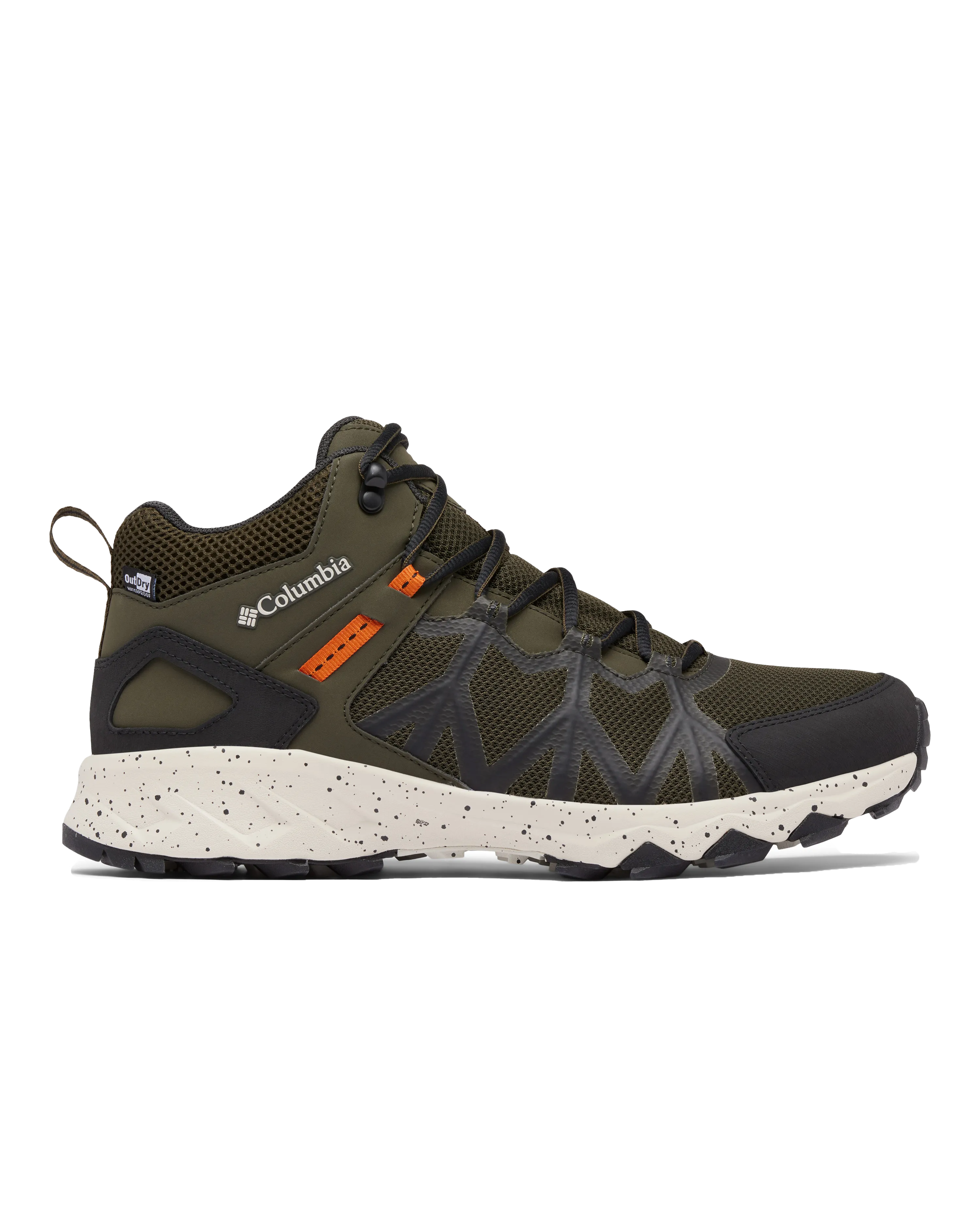 Peakfreak II Mid Outdry Shoes in Deep Olive & Desert Sun