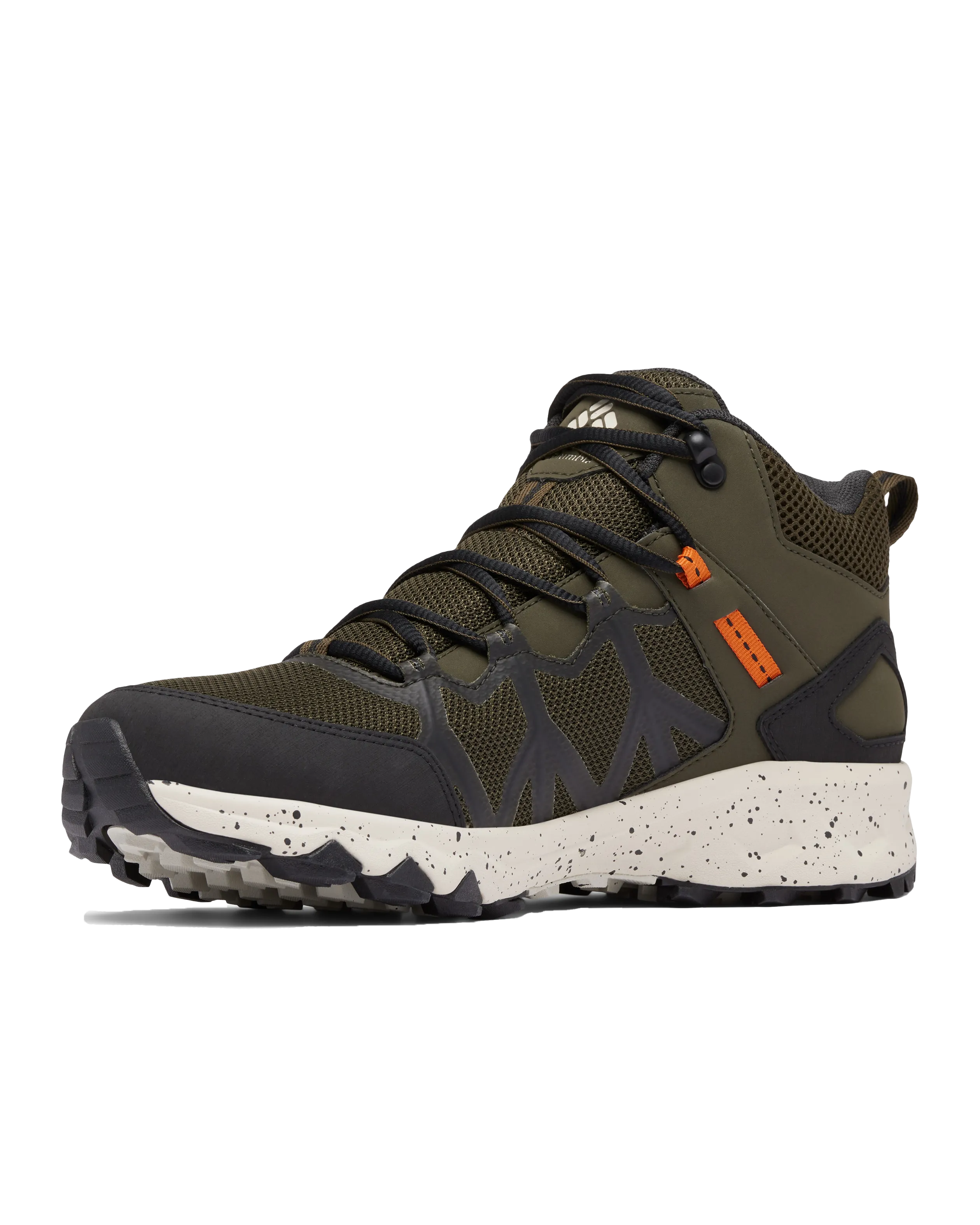 Peakfreak II Mid Outdry Shoes in Deep Olive & Desert Sun
