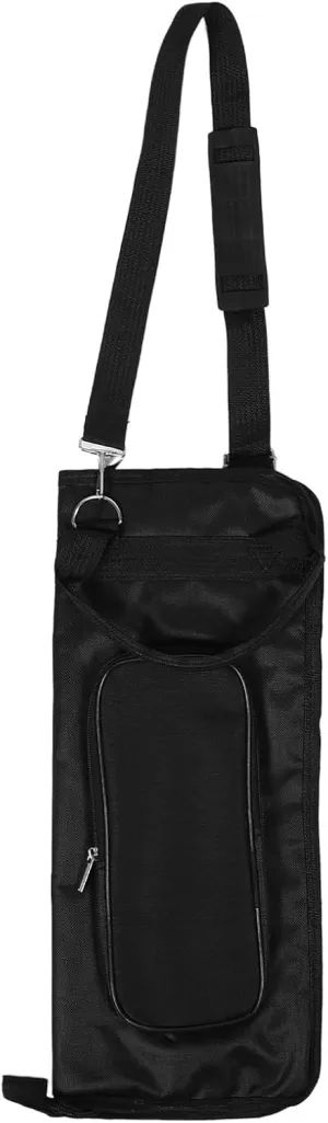 Percussion Drum Mallet Bag Large Capacity Snare Drum Stick Bag Shoulder Strap Storage for Multiple Sticks