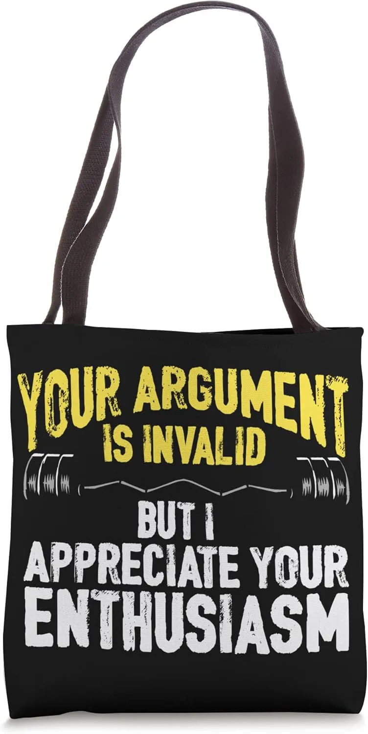 Personal Trainer Enthusiasm Fitness Instructor Workout Gym Tote Bag