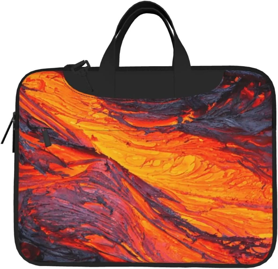 Peynir Lava Magma Laptop Bag Shoulder Messenger Bag Computer Briefcase Bag For Business Office Work