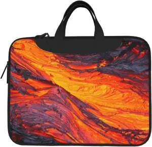 Peynir Lava Magma Laptop Bag Shoulder Messenger Bag Computer Briefcase Bag For Business Office Work