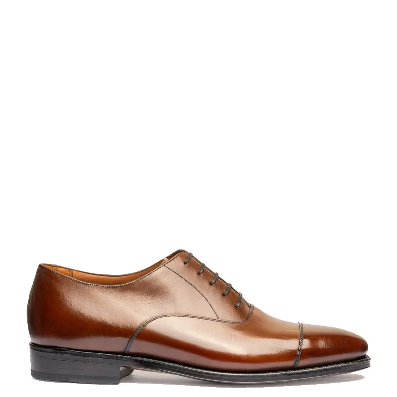 Plain Classic Captoe Leather Oxford Shoes
