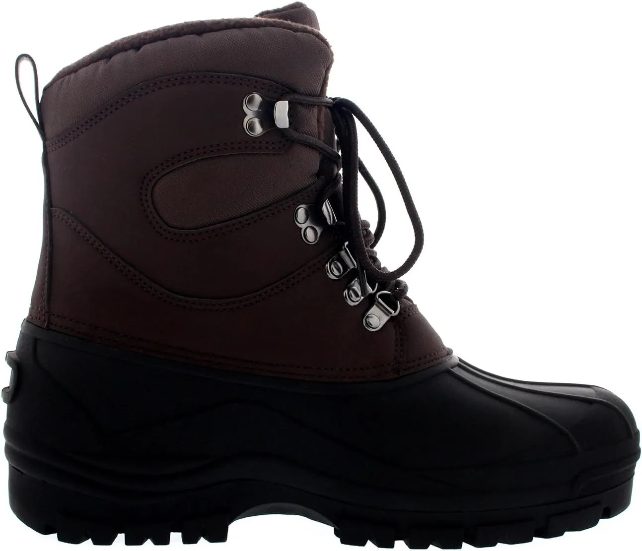 POLAR Mens Snow Waterproof Duck Hiking Bean Hiker Walking Short Ankle Boots