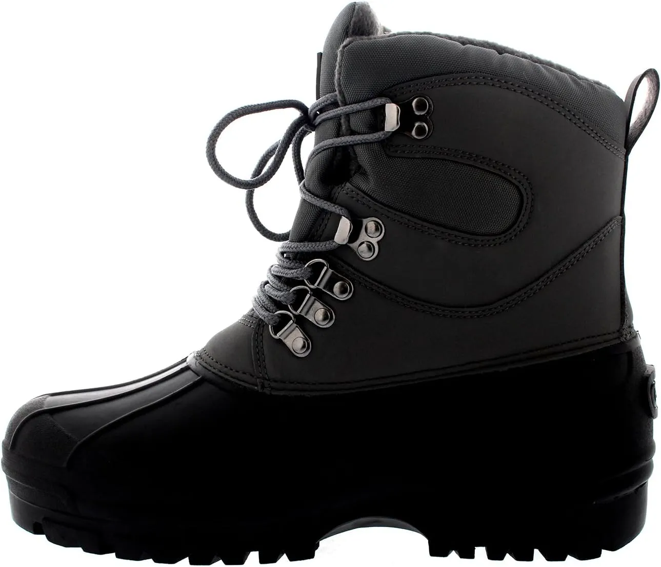 POLAR Mens Snow Waterproof Duck Hiking Bean Hiker Walking Short Ankle Boots