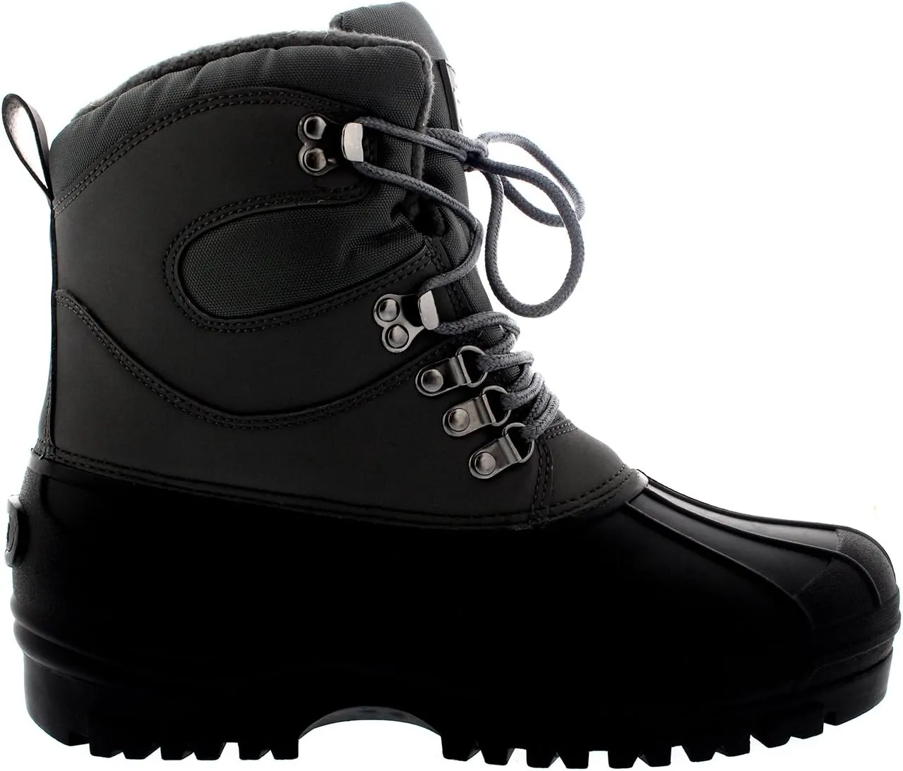 POLAR Mens Snow Waterproof Duck Hiking Bean Hiker Walking Short Ankle Boots