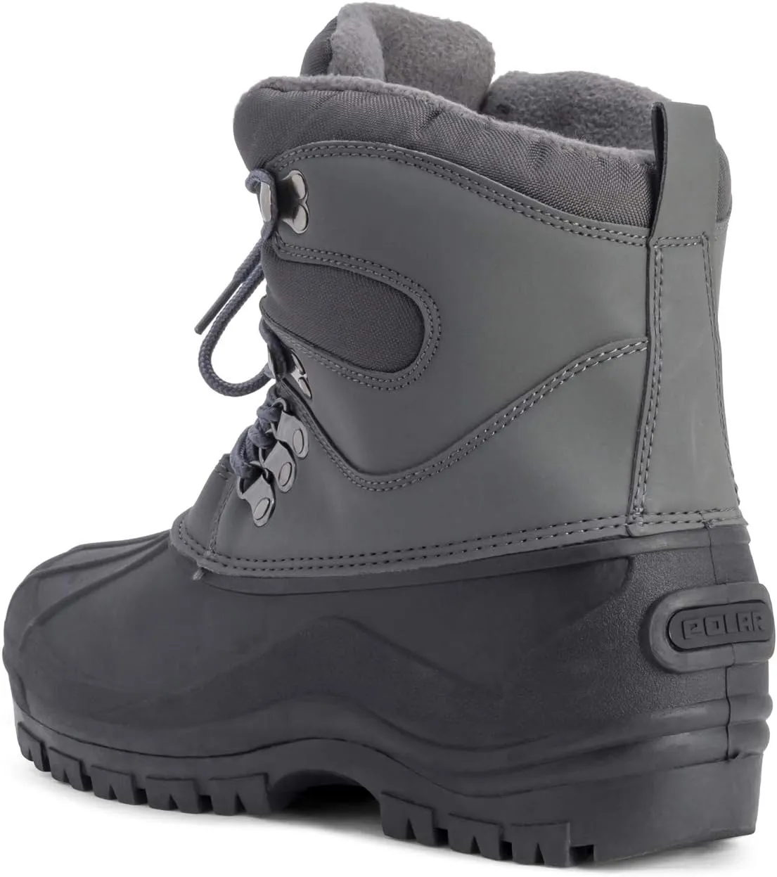 POLAR Mens Snow Waterproof Duck Hiking Bean Hiker Walking Short Ankle Boots