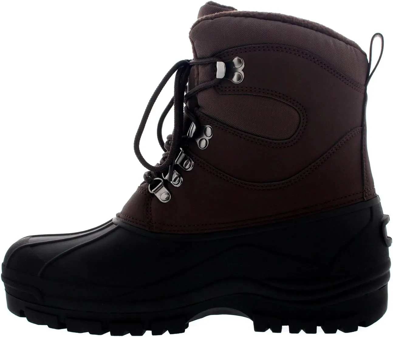 POLAR Mens Snow Waterproof Duck Hiking Bean Hiker Walking Short Ankle Boots