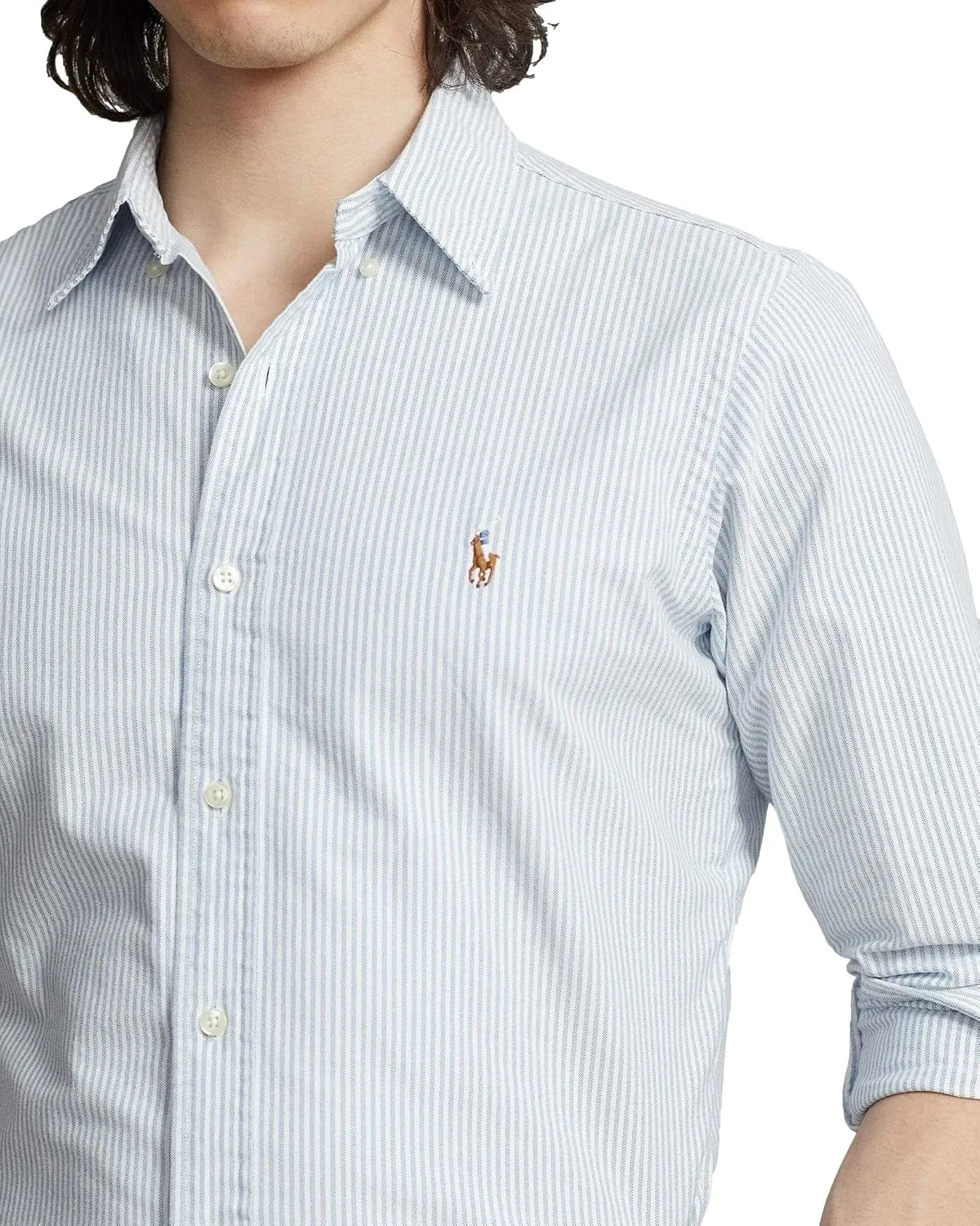 POLO RALPH LAUREN Men's Classic Oxford Long Sleeve Sport Shirt