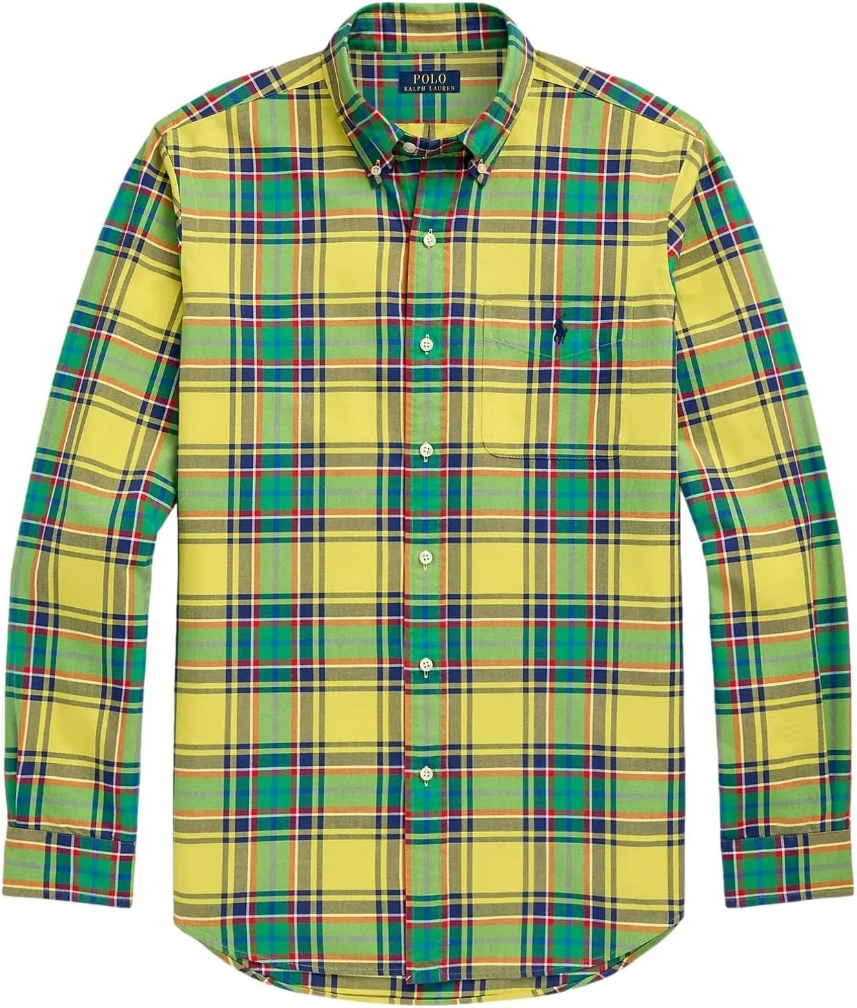 POLO RALPH LAUREN Men's Classic Oxford Long Sleeve Sport Shirt