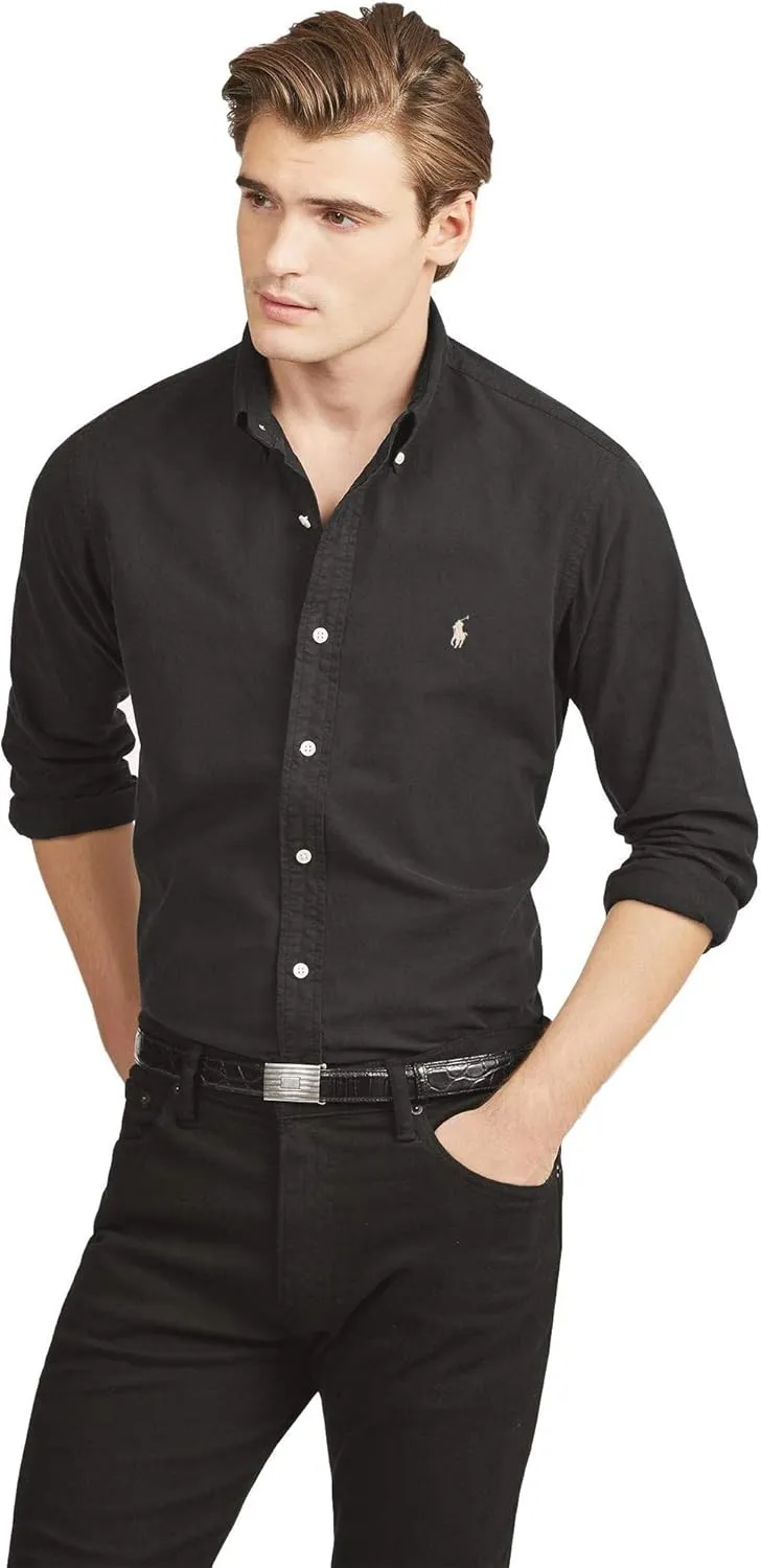 Polo Ralph Lauren Men's Classic Oxford Long Sleeve Sport Shirt